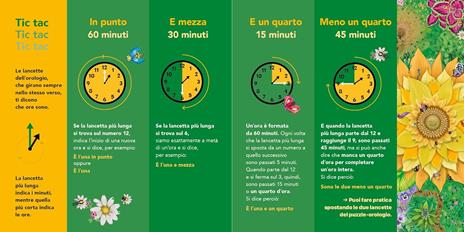 Impariamo a leggere l'ora. Gioca e impara. Con 24 tessere orarie. Con puzzle - Pamela Altieri - 5