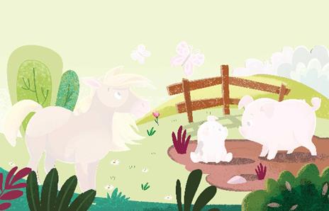 The farm. A free the colours brush book. Ediz. illustrata. Con magical water-based brush - 6