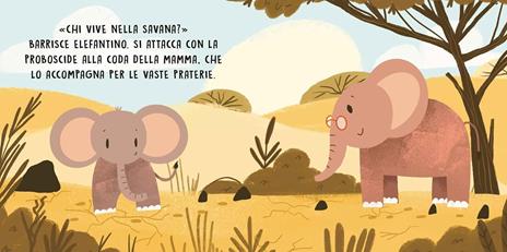 La savana. Dolci storie sonore. Ediz. a colori - Giulia Pesavento - 2