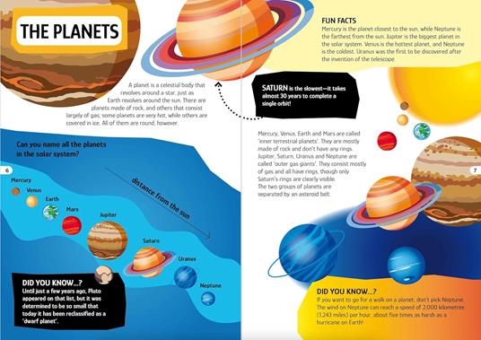 Space. The solar system. Travel, learn and explore. Ediz. a colori. Con oval puzzle. Con 18 special figures. Con Poster - Matteo Gaule,Nadia Fabris - 4