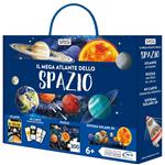 Il mega atlante dello spazio. Nuova ediz. Con puzzle. Con 9 sagome del sistema solare in 3D. Con 40 Carte