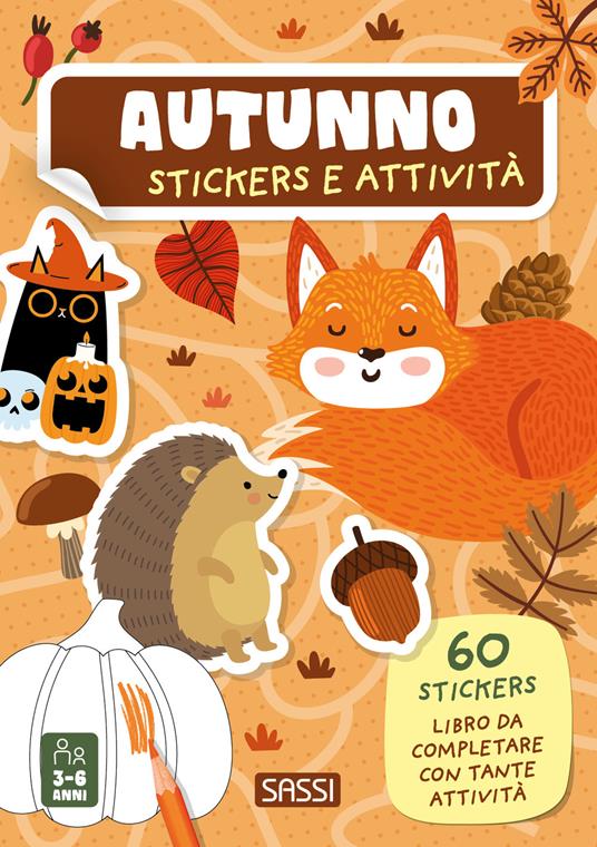 Autunno. Stickers e attività. Ediz. a colori - Maria Sara Mabilia - copertina