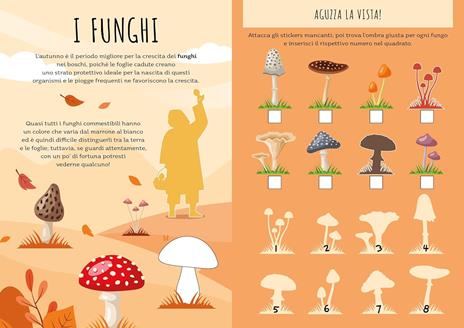 Autunno. Stickers e attività. Ediz. a colori - Maria Sara Mabilia - 4