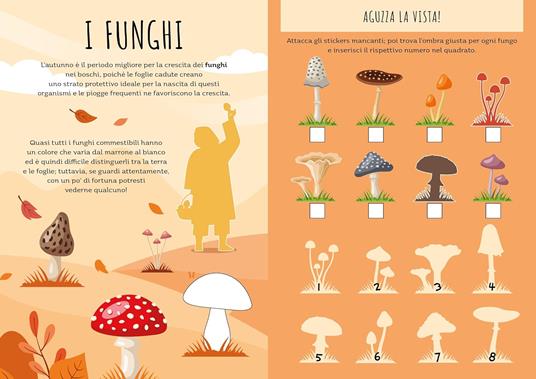 Autunno. Stickers e attività. Ediz. a colori - Maria Sara Mabilia - 4