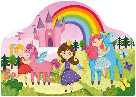 Principesse e unicorni. Libro e puzzle fantasy. Con puzzle - 5
