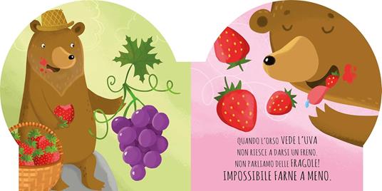 La frutta. Libri sagomati. Ediz. illustrata - Roberta Marcolin - 2