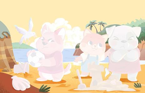 Feelings. A free the colours brush book. Ediz. illustrata. Con magical water-based brush - 4