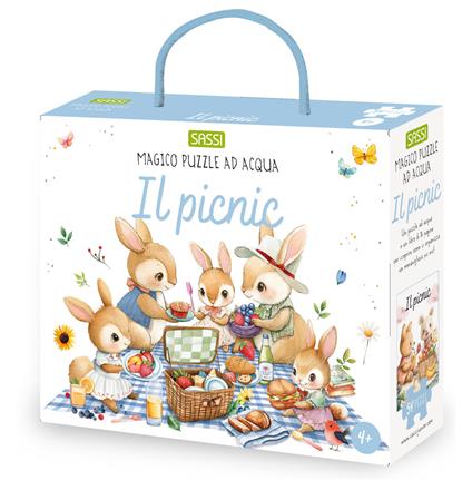 Il picnic. Magico puzzle ad acqua. Ediz. a colori. Con puzzle - Matteo Gaule,Maria Sara Mabilia - copertina