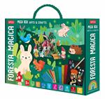 La foresta magica. Mega box arts & crafts. Ediz. a colori. Con Gioco