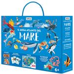 Il mega atlante del mare. Nuova ediz. Con 40 carte. Con puzzle