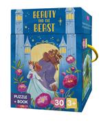 The Beauty and the Beast. Puzzle and book. Ediz. illustrata