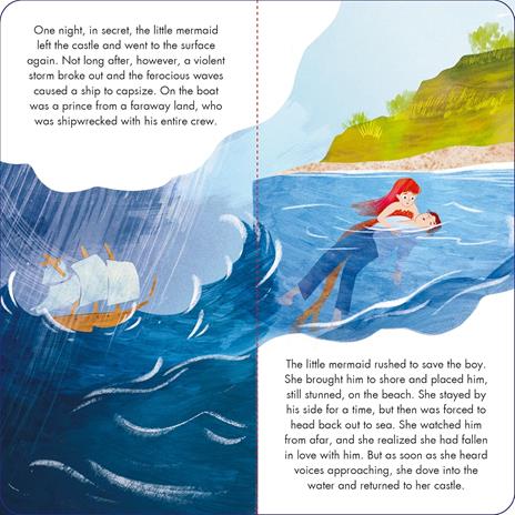 The little mermaid. Puzzle and book. Ediz. a colori. Con puzzle - Roberta Marcolin - 4