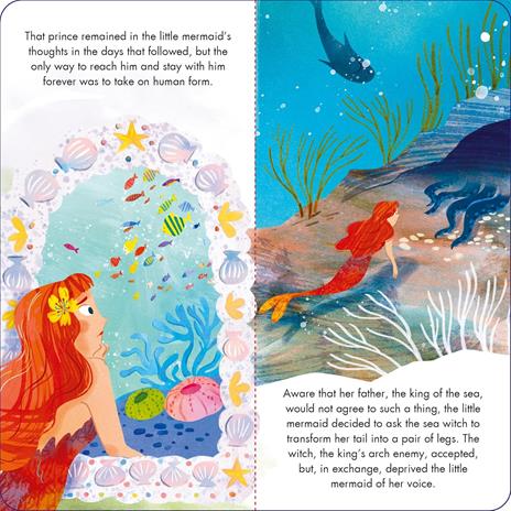 The little mermaid. Puzzle and book. Ediz. a colori. Con puzzle - Roberta Marcolin - 5