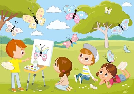 Butterfly. Mega box arts & crafts. Con gadget - 4