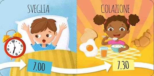 Gioca e impara. La tua giornata. Steam puzzle. Ediz. a colori. Con puzzle - Matteo Gaule - 3