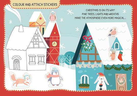 Christmas. My first activities arts & crafts. Ediz. a colori. Con 200 decals. Con 4 scenes. Con stickers - 3