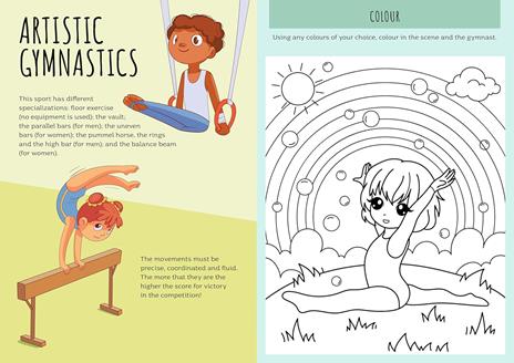 The sports. Stickers and activities. Ediz. illustrata - 3