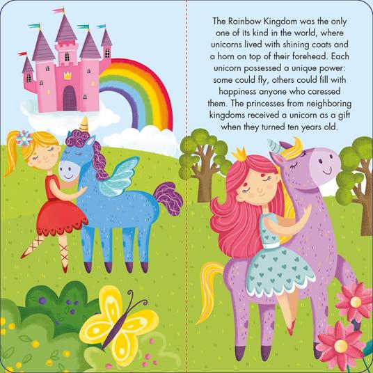 Princesses and unicorns. Fantasy book and puzzle. Ediz. a colori. Con puzzle - 4