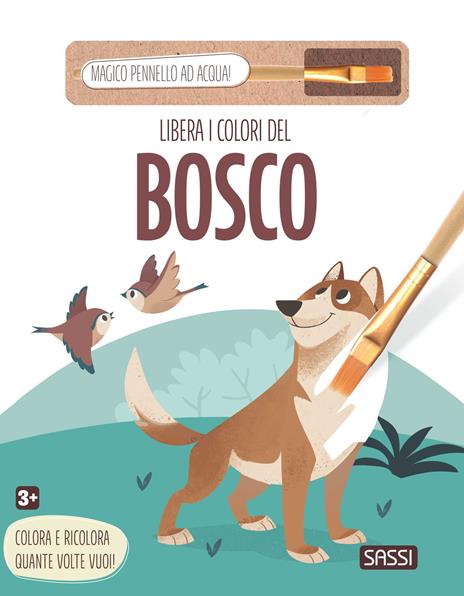 Libera i colori del bosco. Ediz. illustrata - copertina