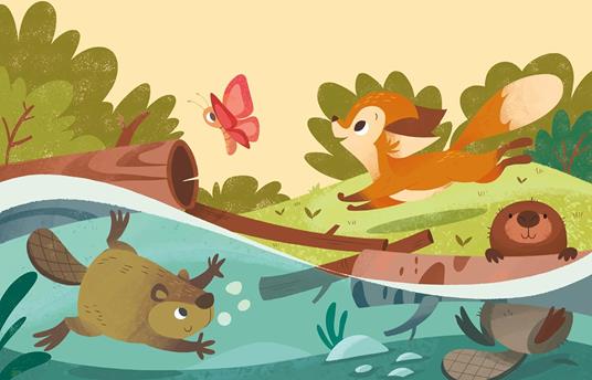 The woodland. A free the colours brush book. Ediz. illustrata. Con magical water-based brush - 5