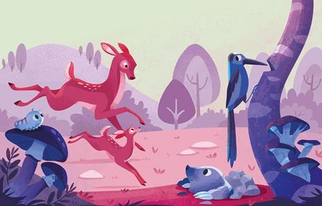 The woodland. A free the colours brush book. Ediz. illustrata. Con magical water-based brush - 7