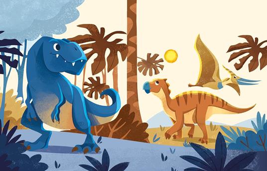 Dinosaurs. A free the colours brush book. Ediz. illustrata. Con magical water-based brush - 3