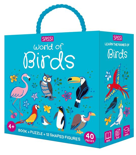 World of birds. Q-box. Con puzzle - copertina