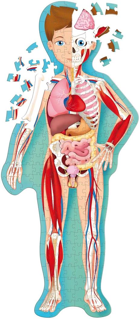 The human body. Travel, learn and explore. Nuova ediz. Con puzzle - Ester Tomè - 3
