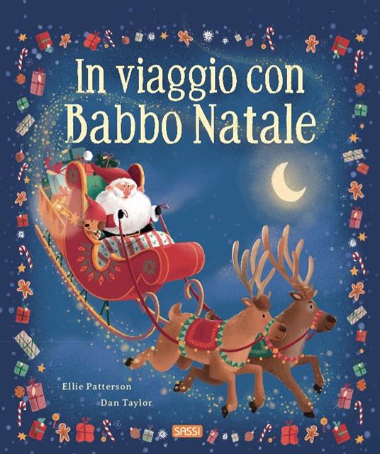 In viaggio con Babbo Natale. Ediz. a colori - Ellie Patterson - copertina