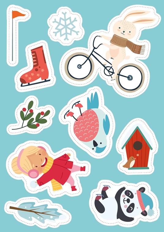 Winter. Activity books. Ediz. illustrata - Maria Sara Mabilia - 7