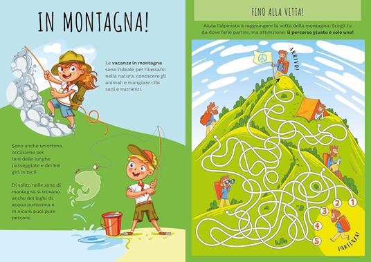 Le vacanze. Stickers e attività - 3