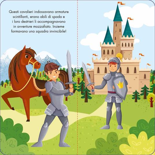 Cavalieri e draghi. Libro e puzzle fantasy. Ediz. a colori. Con puzzle sagomato - 3