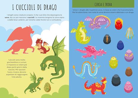 I draghi. Stickers e attività. Ediz. a colori - Maria Sara Mabilia - 3