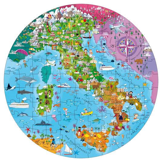 L'Italia. Viaggia, conosci, esplora. Ediz. illustrata. Con puzzle - Matteo Gaule,Ester Tomè - 6