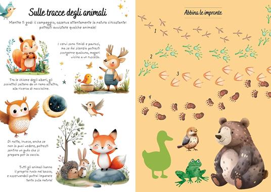 Il campeggio. Sticker e attività. Ediz. a colori - Maria Sara Mabilia - 4