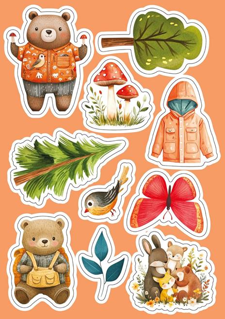 Il campeggio. Sticker e attività. Ediz. a colori - Maria Sara Mabilia - 7