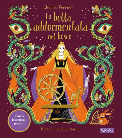 La bella addormentata nel bosco. Ediz. a colori - Charles Perrault - copertina
