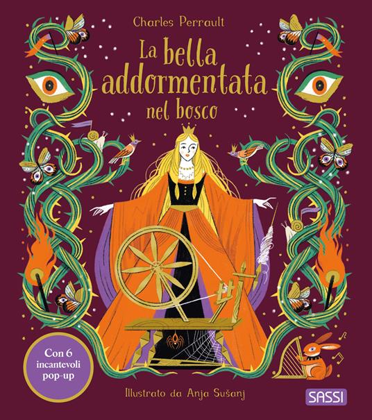 La bella addormentata nel bosco. Ediz. a colori - Charles Perrault - copertina