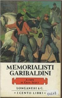 Memorialisti garibaldini - copertina