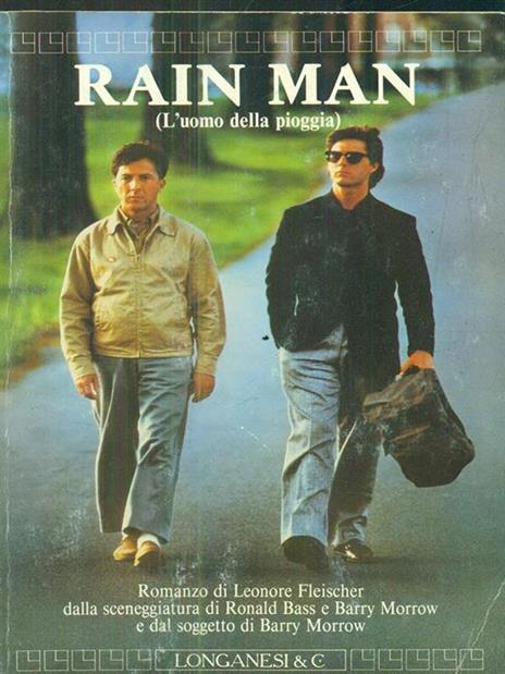 Rain man. L'uomo della pioggia - Leonore Fleischer - copertina