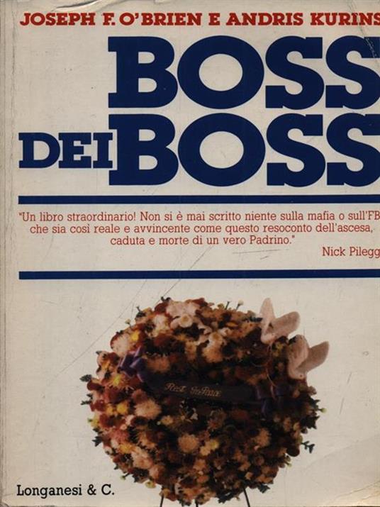 Boss dei boss - Flann J. O'Brien,Andris Kurins - copertina