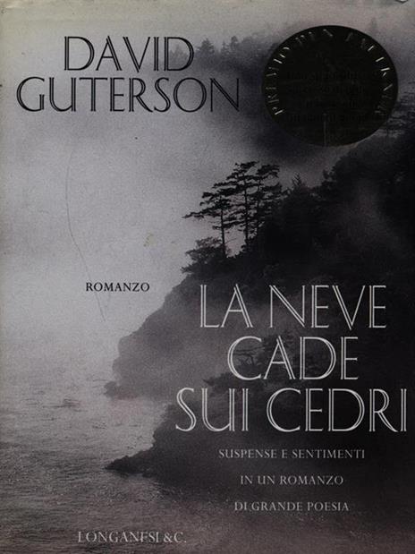 La neve cade sui cedri - David Guterson - copertina