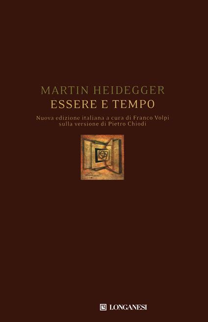 Essere e tempo - Martin Heidegger - copertina