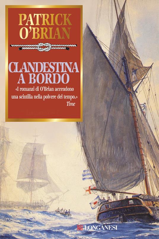 Clandestina a bordo - Patrick O'Brian - copertina