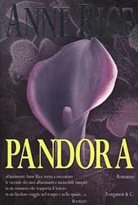 Pandora - Anne Rice - copertina