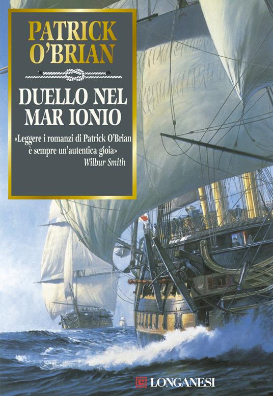 Duello nel mar Ionio - Patrick O'Brian - copertina