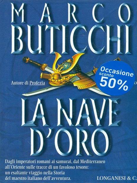 La nave d'oro - Marco Buticchi - copertina