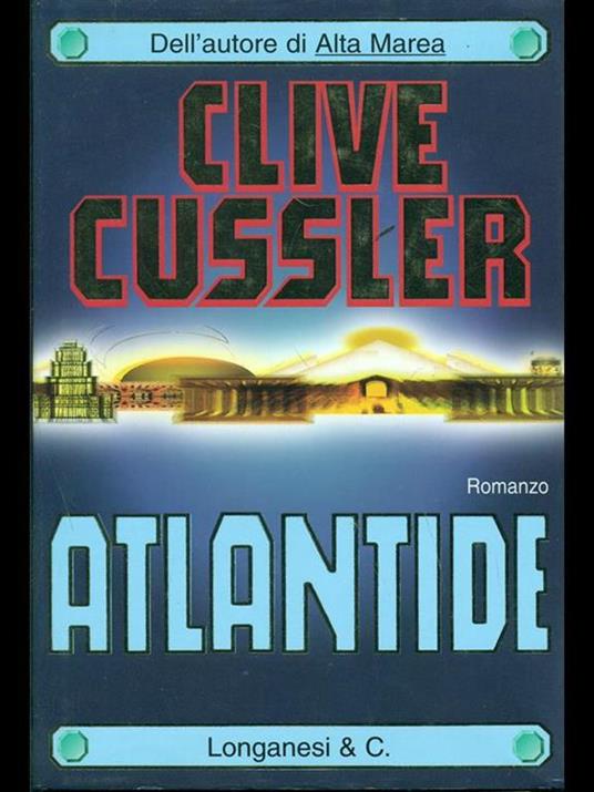 Atlantide - Clive Cussler - copertina