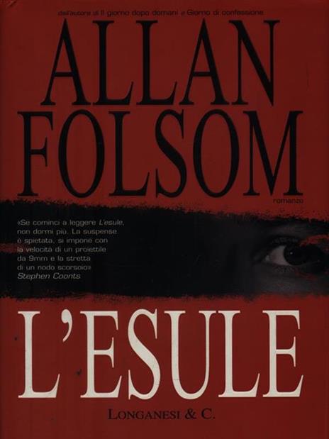 L' esule - Allan Folsom - 2