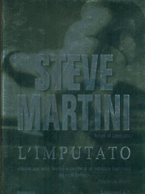 L' imputato - Steve Martini - copertina